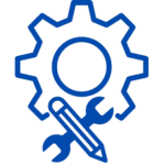 setting icon with pencil